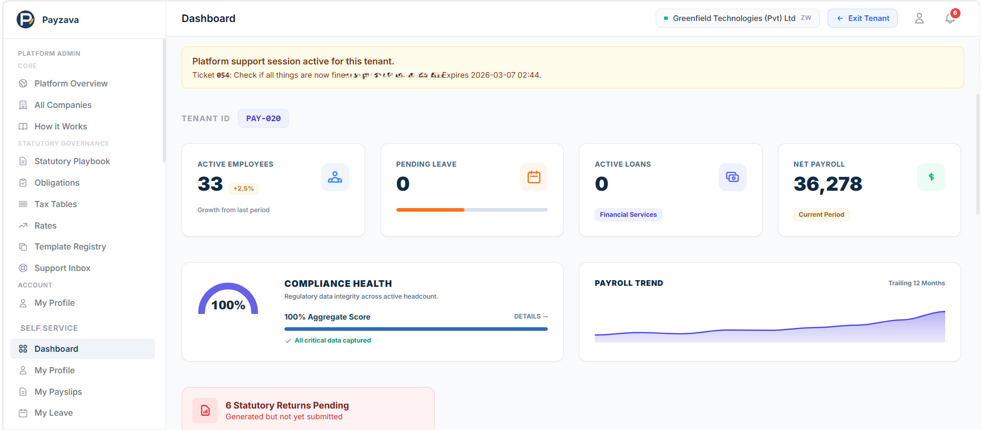 Employee management records